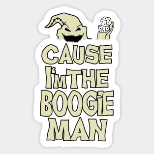 Boogie Man Nightmare Sticker